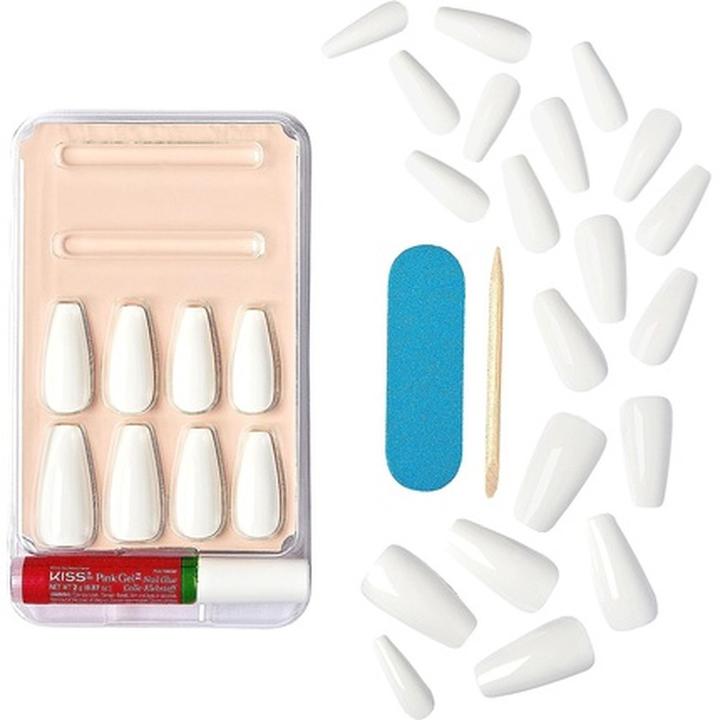 Immagine prodotto KISS Unghie - Gel Fantasy Nails True Color (Unghie artificiali, Vero colore)