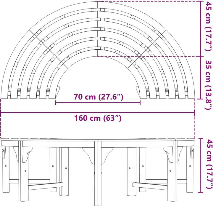 Image du produit vidaXL Banc de jardin