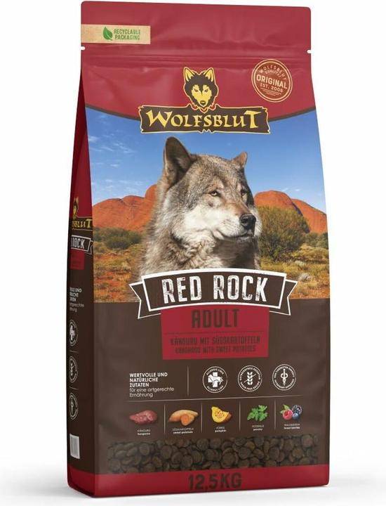 Actual product image Wolfsblut Dry food Dog Red Rock, 12.5 kg (Adult, 1 pcs., 12500 g)