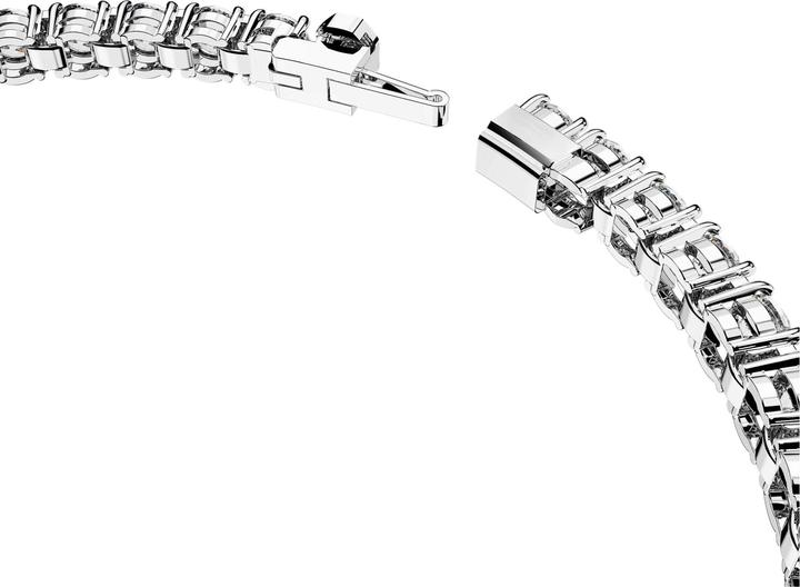 Produktbild Swarovski Matrix Tennis Armband Rundschliff Weiss (16.50 cm, Swarovski Metall)