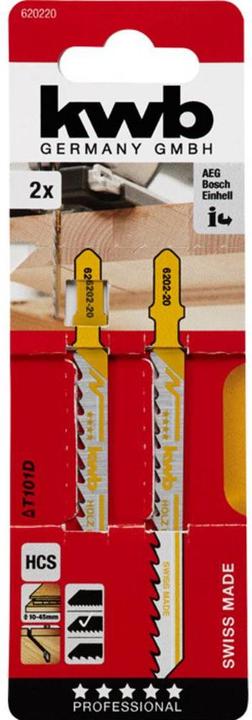 Produktbild kwb Jigger Star Stichsägeblätter Holz M/S20