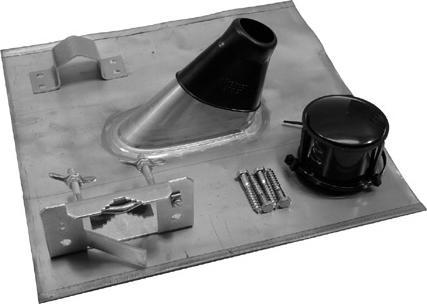 Image du produit Televes Kit d'accessoires de mât 48mm MAZ48