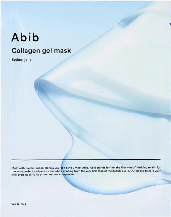 Actual product image Abib - Firming sheet mask Sedum Jelly (Collagen Gel Mask) 4 pcs
