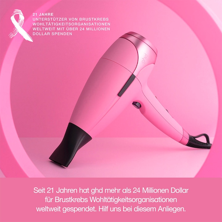 Produktbild ghd helios Haartrockner fondant-pink Limited Edition