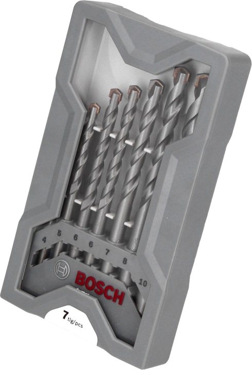 Actual product image Bosch Professional Zubehör Concrete drill set CYL-3 (4 mm, 5 mm, 6 mm, 7 mm, 8 mm, 10 mm)