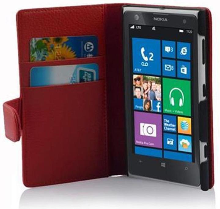 Produktbild Cadorabo Book mit Struktur Cover (Nokia Lumia 1020)