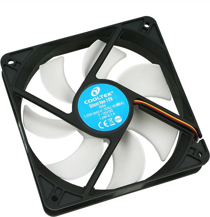 Image du produit Cooltek Ventilateur silencieux 120*120*25 1200RPM (120 mm, 1 x)