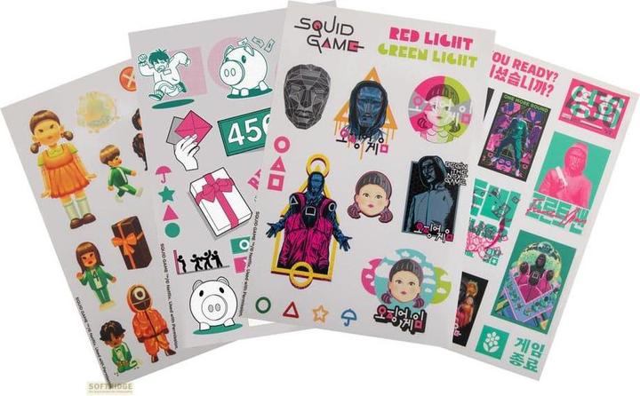 Image du produit Cinereplicas Pack d'autocollants du jeu Squid (1 Autocollants)
