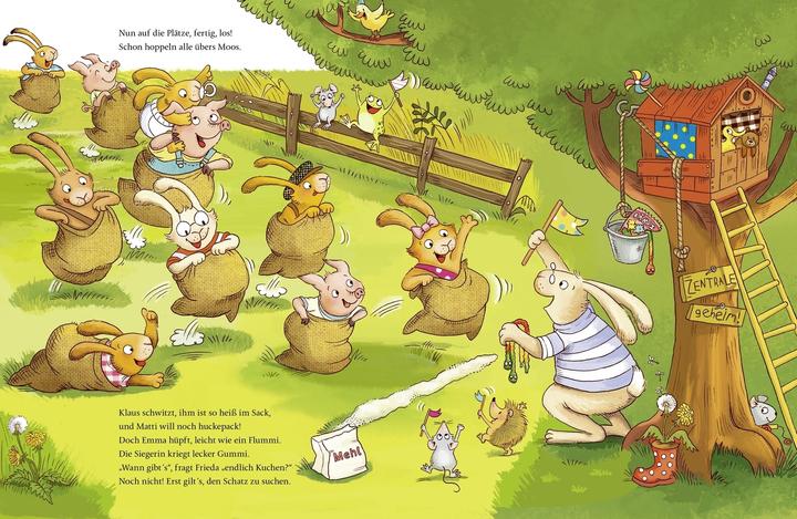 Produktbild Wenn sieben kleine Hasen zur Geburtstagsparty rasen (Deutsch, Christiane Hansen, Sabine Praml, 2024)