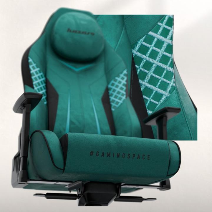 Produktbild Huzaro Fotel gamingowy zamszowy Force 8.3 Green