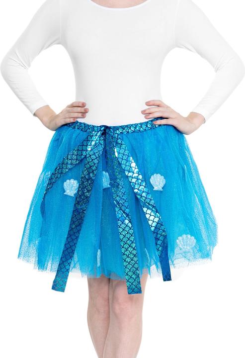 Actual product image Metamorph Meerjungfrau Tutu blau - für Faschingskostüm (One size)