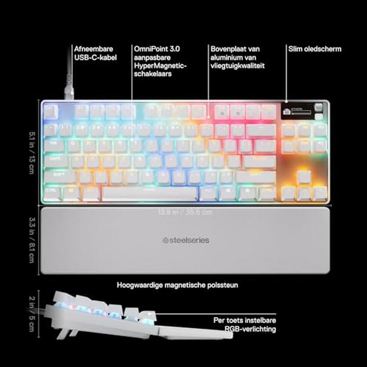 Image du produit SteelSeries Apex Pro Gen 3 (Allemagne, Filaire)