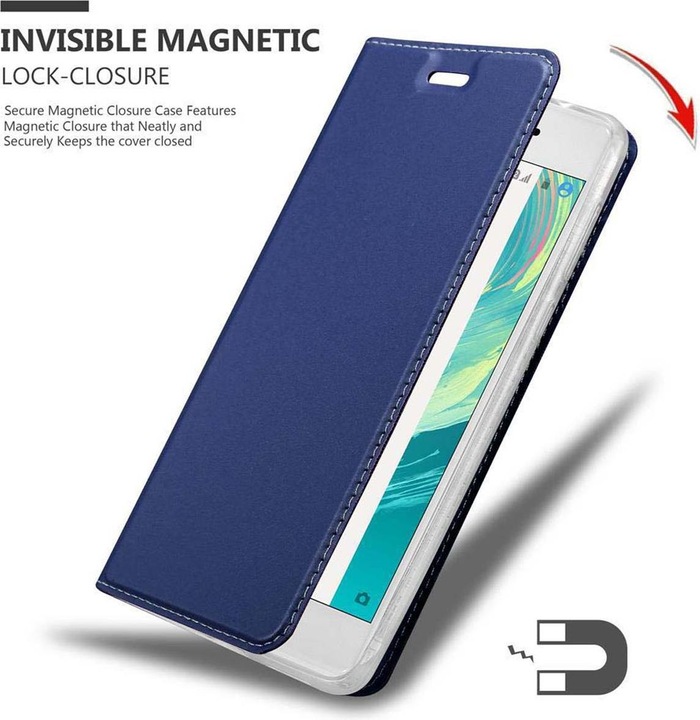 Actual product image Cadorabo Book Classy Style Cover (Sony Xperia X)
