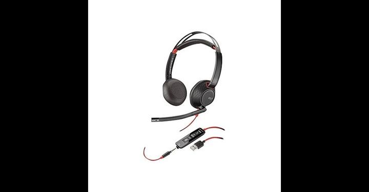 Immagine prodotto Poly BW 5220 STEREO USB-A HS (Cablato, USB-A, Avaya, Cisco, Skype, Team Microsoft, Zoom)