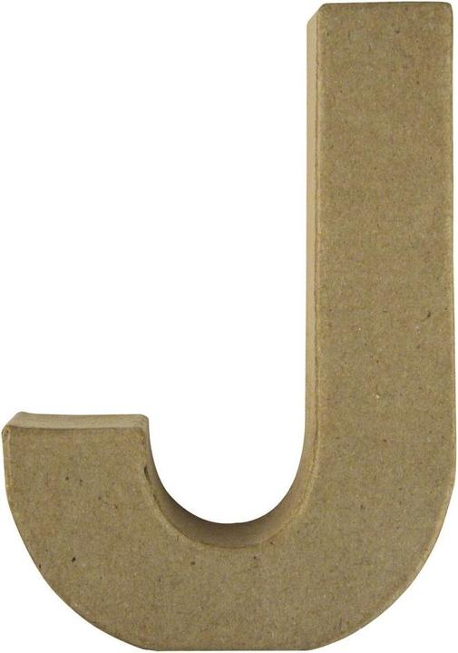 Produktbild Rayher Pappmaché Buchstabe J FSC Recycled 100%