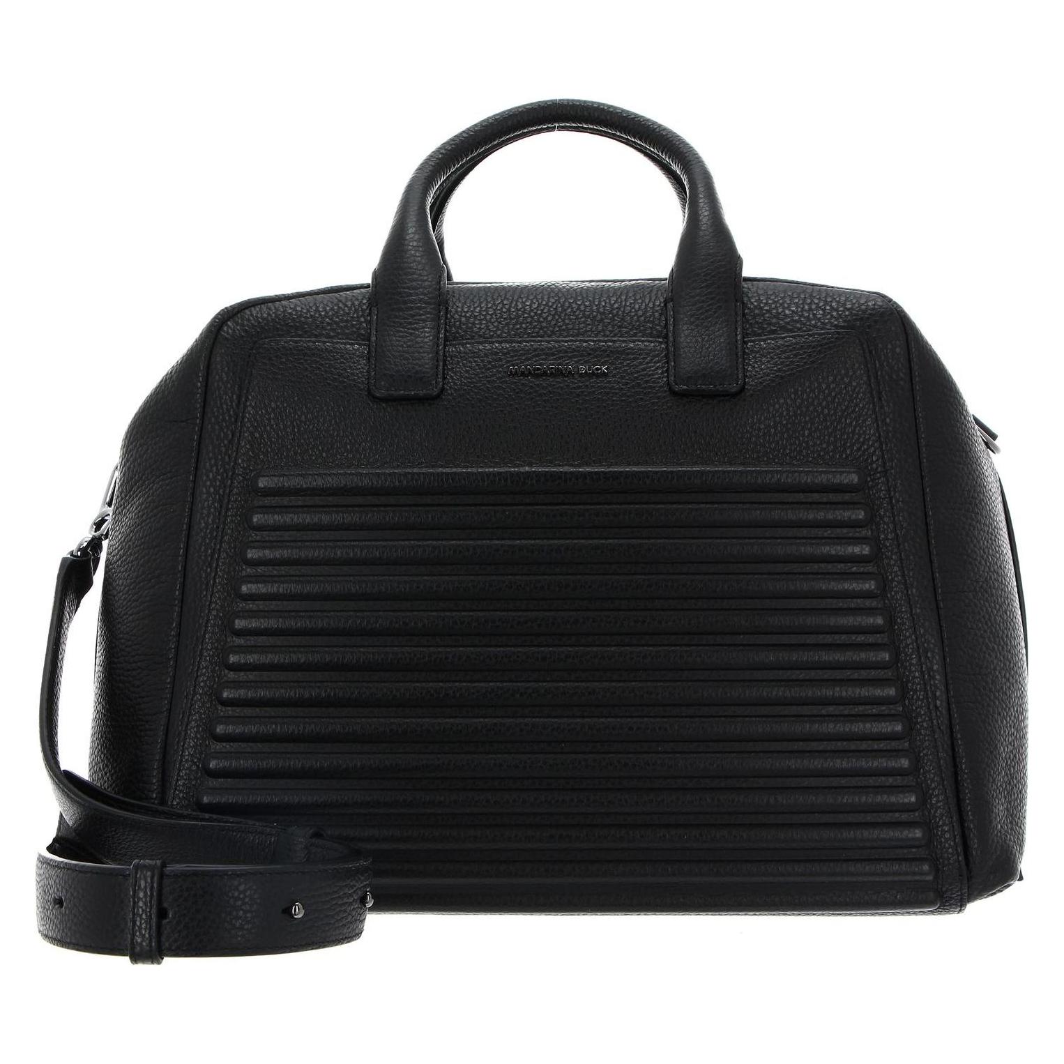 Mandarina Duck, Damen, Handtasche, I-Con Tote, Schwarz