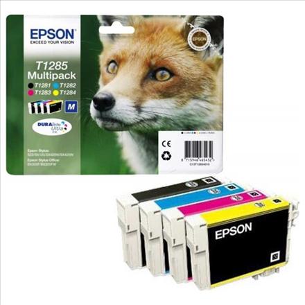 Produktbild Epson T1285 DuraBrite Ultra Multipack (M, BK, C, Y)
