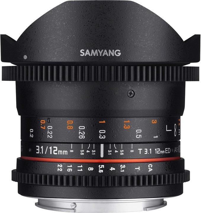 Produktbild Samyang 12mm T3.1 VDSLR Sony A-Mount (Sony A, Vollformat)