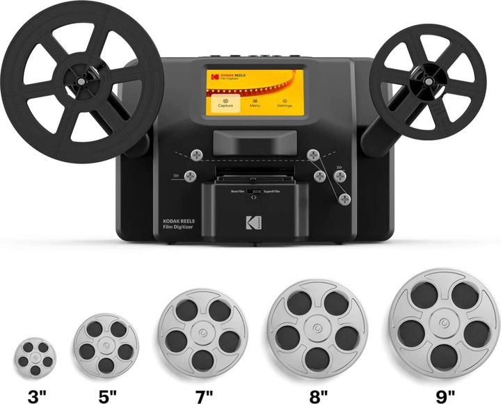 Immagine prodotto Kodak Digitalizzatore di pellicole Super 8mm di Reel (Visualizzatore di diapositive)
