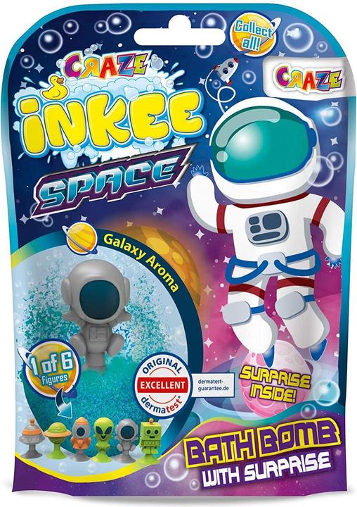 Produktbild Craze Badekugel Inkee: Mit Überraschung – Space (Badekugeln, 80 g)