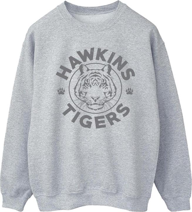 Immagine prodotto Netflix Stranger Things Hawkins Grey Tiger Felpa Uomo (XL)