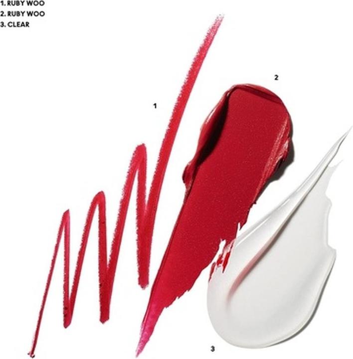 Produktbild MAC Cosmetics Claim To Flame Lip Trio Ruby Woo