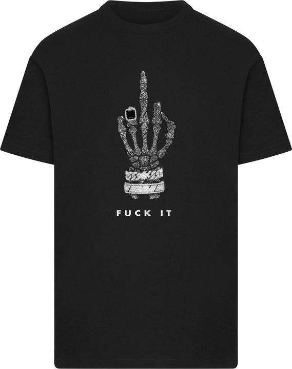 Produktbild Mister Tee Skull Hand Fuck It (M)