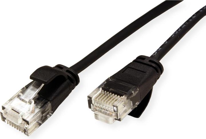 Actual product image Roline UTP patch cable Cat.6A (Class EA), LSOH, slim (UTP, CAT6a, 1 m)