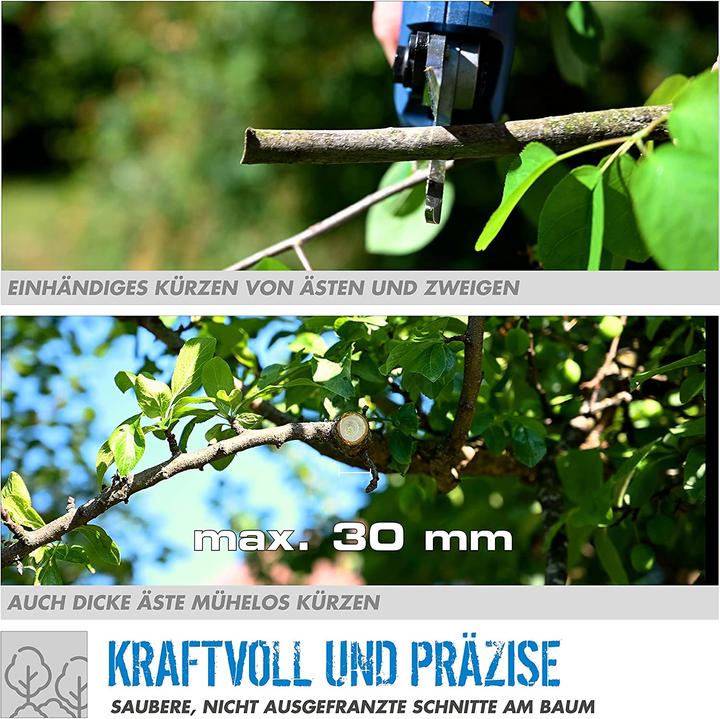 Produktbild Güde ASC 18-201-05 K Akku Astschere 18 V Brushless ( 58438 ) + 1x Akku 2,0 Ah + Ladegerät + Koffer