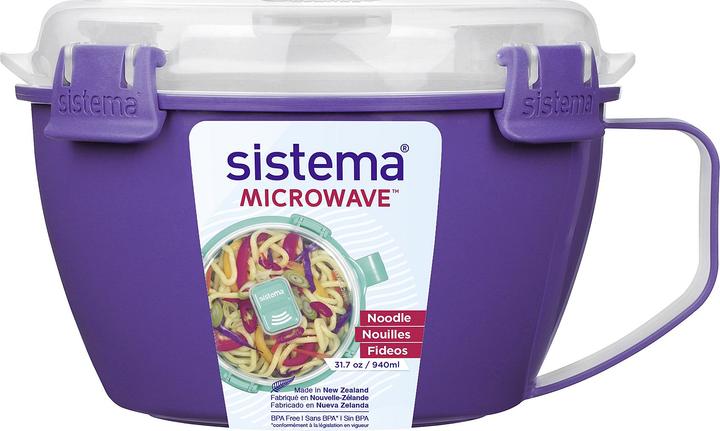 Produktbild Sistema Mikrowellen-Nudeltopf to go 940 ml farbig sortiert