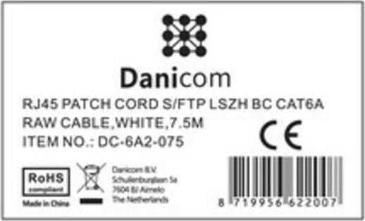 Produktbild Dsit CAT 6a Netzwerkkabel LSOH (CAT6a, 7.50 m)