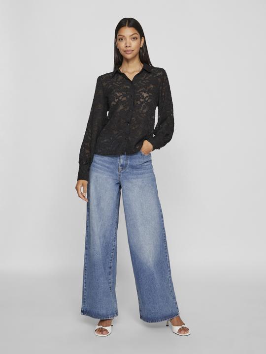 Produktbild Vila Regular Fit – Spitzen Hemd (42)