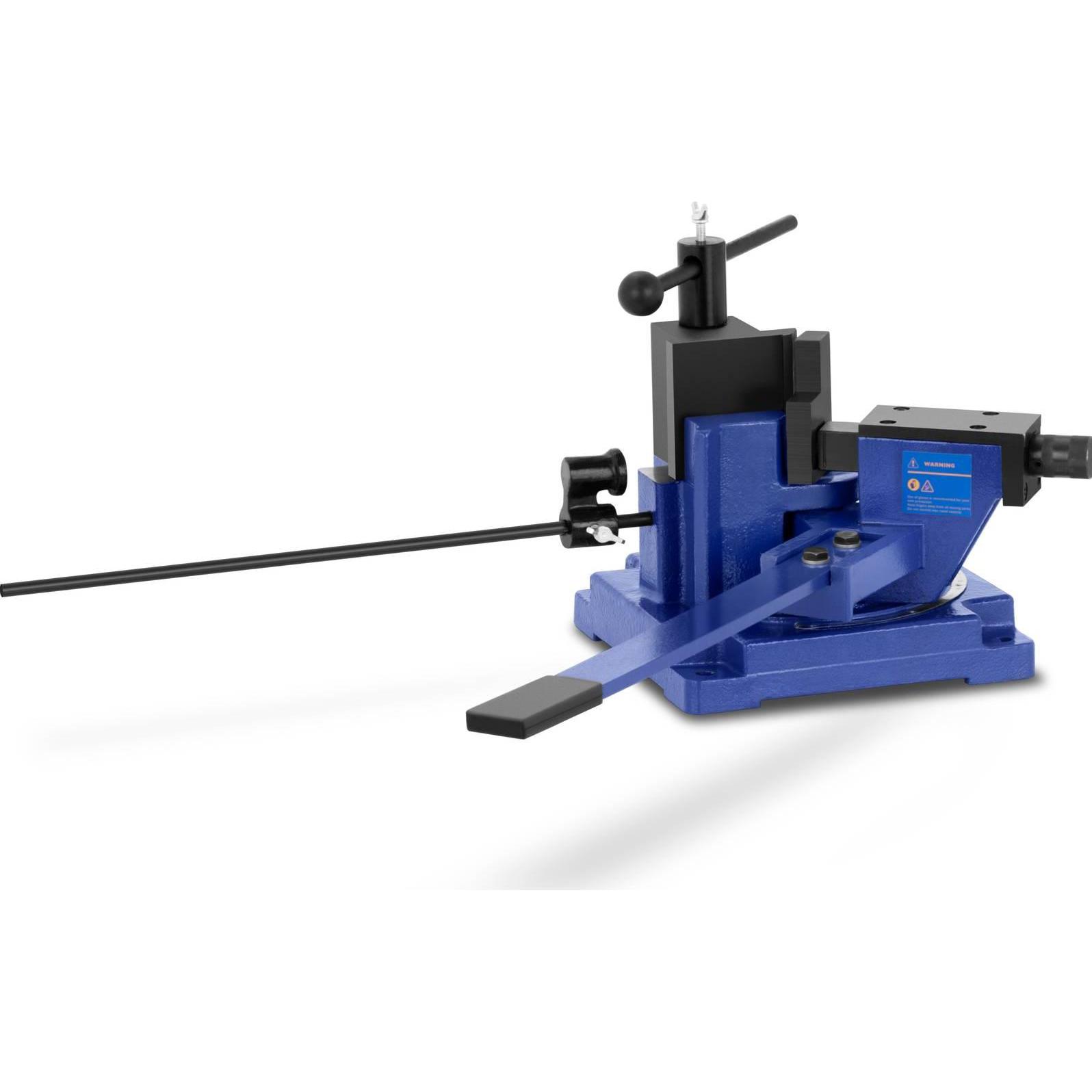 MSW, Schraubstock + Zwinge, Winkelbieger Biegemaschine Biegegerät Winkelbiegegerät Metallbieger 100 mm (100 mm)