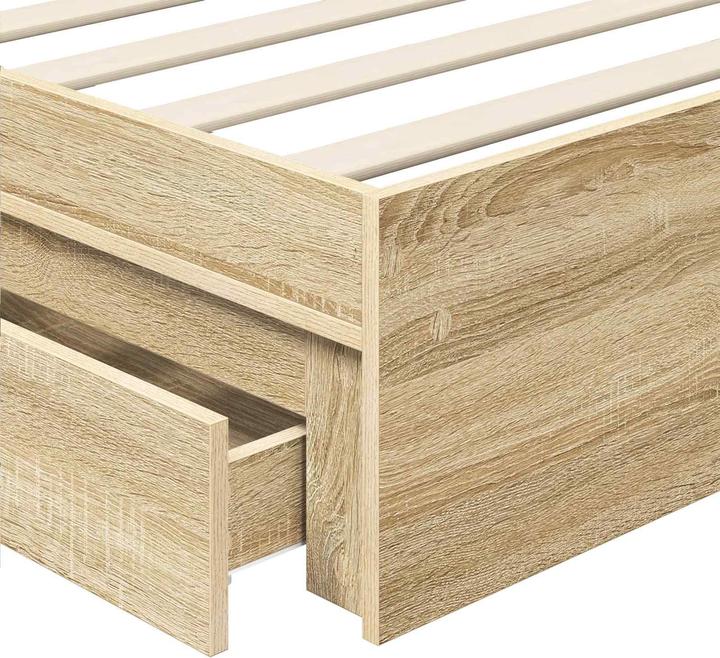 Image du produit vidaXL Aufbewahrungsbettgestell (100 x 200 cm)