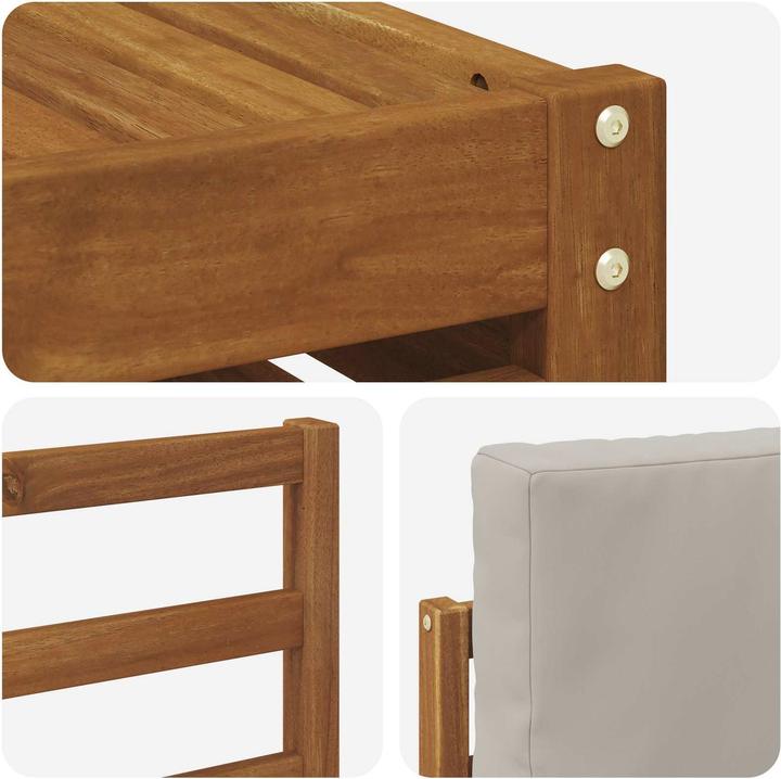 Produktbild vidaXL Outdoor-Sofa