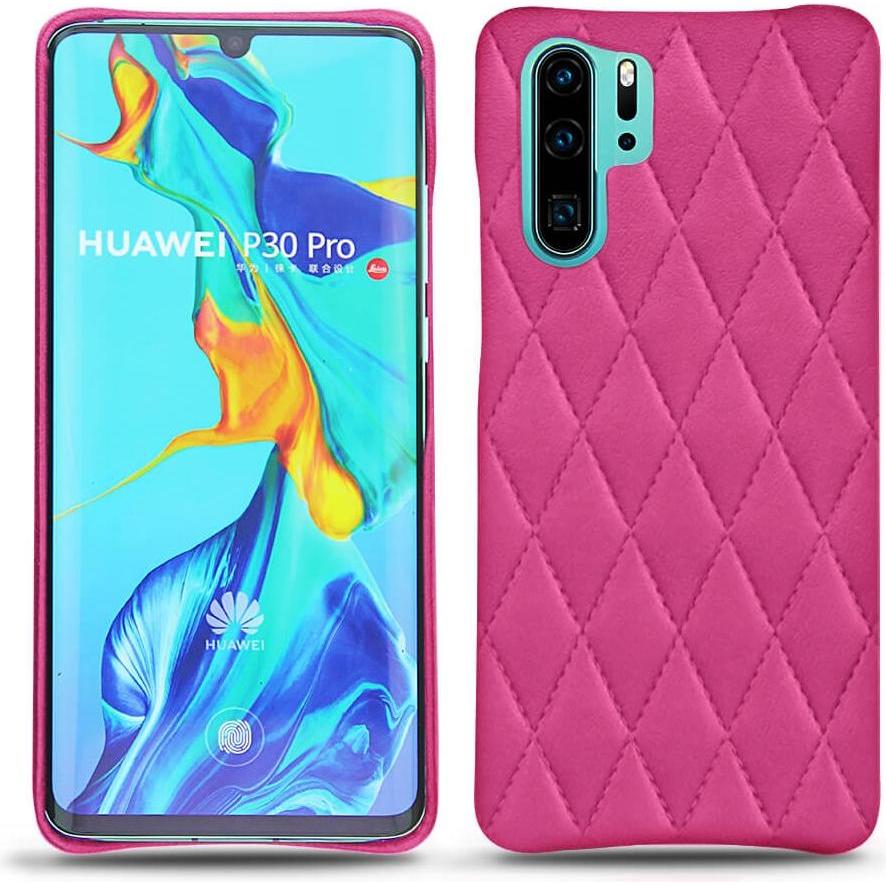 Noreve Lederschutzhülle (Huawei P30 Pro), Smartphone Hülle, Rosa