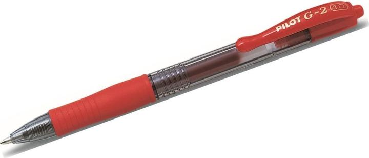 Image du produit Pilot Roller à encre gel G2-10 Klassik Largeur de trait : 0,6 mm Couleur de l'encre : rouge (Rouge, 1 x)