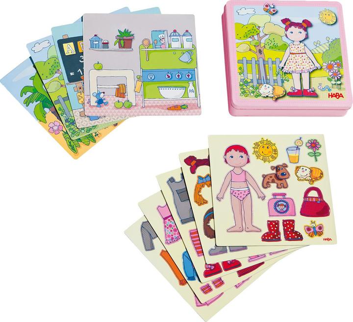 Immagine prodotto Haba Magnet play box dress-up doll Lilli (Tedesco, Inglese, Francese, Italiano)