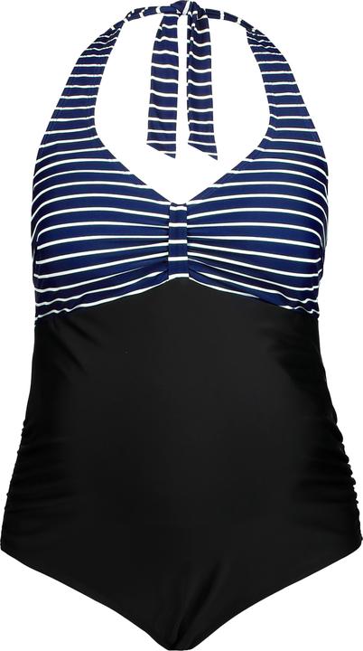 Immagine prodotto Ulla Popken Costume da bagno pre-maman Bellieva a righe con coppe morbide (48)