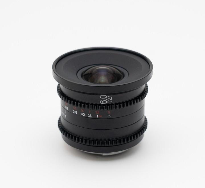 Produktbild Venus Optic Festbrennweite Laowa 6mm T2.1 Zero-D Cine Lens – MFT (Micro Four Thirds, Micro Four Thirds)