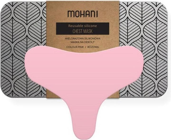NoName Mohani herbruikbaar siliconen decolletémasker roze (110 g)