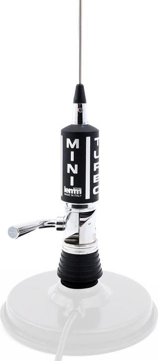Produktbild Lemm CB-Antenne MiniTurbo AT-1002 PL, Länge 110 cm, Gewinn 2 dB, 26,5–27,5 MHz, 200 W, ohne Kabel, h