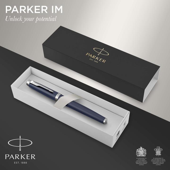 Actual product image Parker Pen IM Mat Blue C.C. (Blue, 1 x)