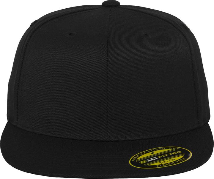 Actual product image Yupoong Flexfit Unisex Premium 210 Fitted Flat Peak Cap (XL)