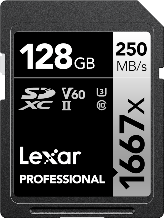 Immagine prodotto Lexar Professional (128 GB, SD, U3, UHS-II)