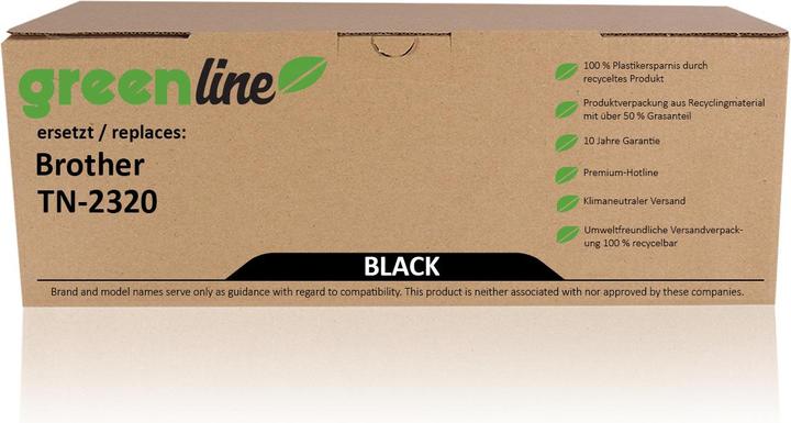 Actual product image Inkadoo Toner greenline ersetzt Brother TN-2320 XL Toner
