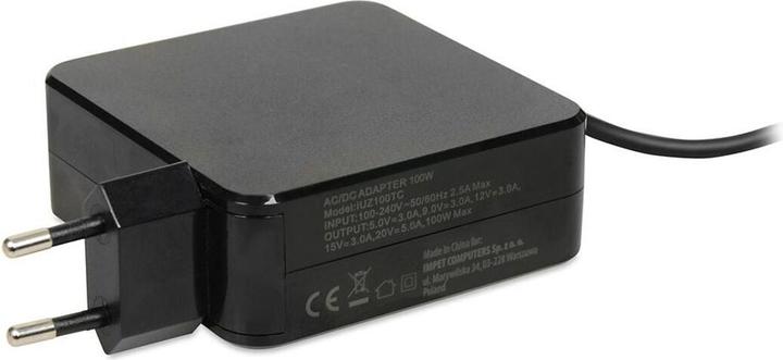 Produktbild iBox Uniwersalny Zasilacz Do Laptopa I-Box Iuz100tc Type-C Power Delivery 100w (100 W)