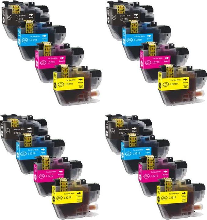 Actual product image Hermex Compatible Ink Cartridge XL for Brother MFC-J6535DW (M, C, Y, FC)