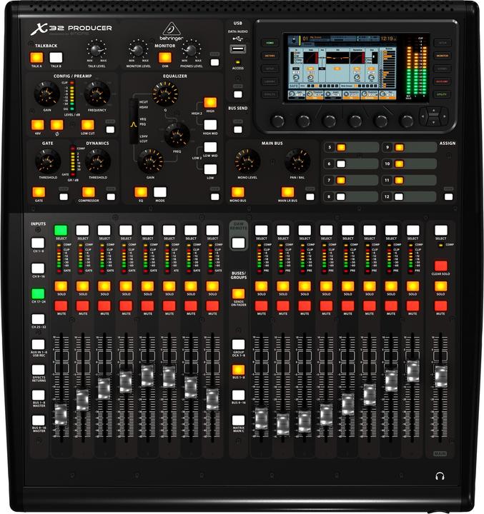 Behringer X32 producent (Studio en live mixer)