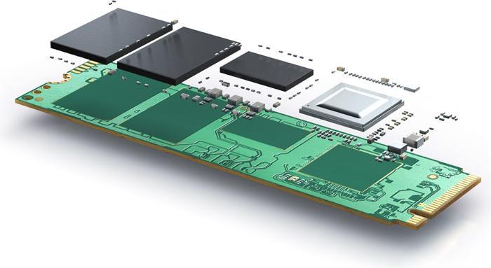 Immagine prodotto Intel 670p M.2 PCI Express 3.0 3D4 QLC NVMe (512 GB, M.2 2280)